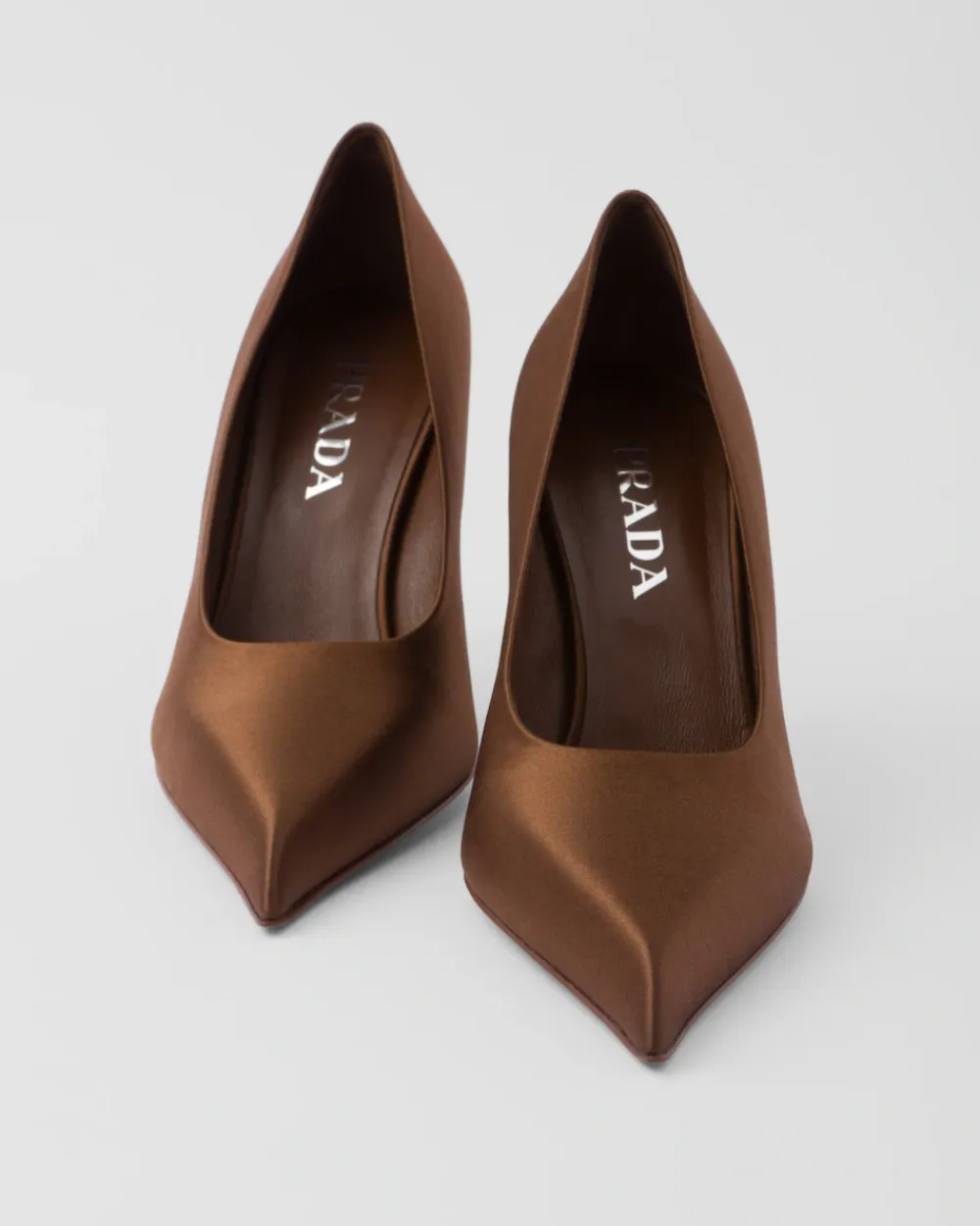 Mujer Prada ZAPATOS DE SALÓN Y BAILARINAS^Zapatos De Salón De Satén