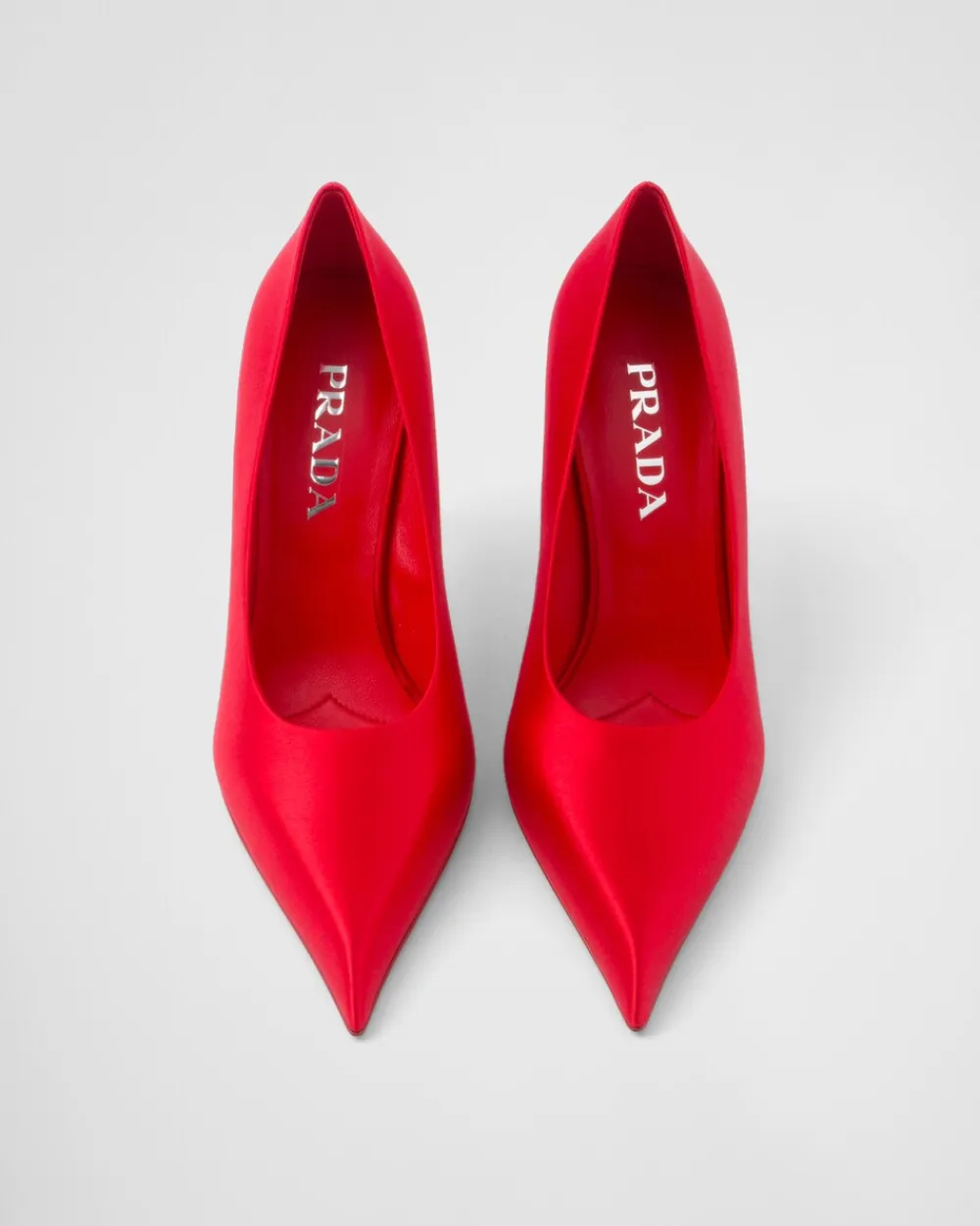 Mujer Prada ZAPATOS DE SALÓN Y BAILARINAS^Zapatos De Salón De Satén