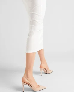Mujer Prada ZAPATOS DE SALÓN Y BAILARINAS^Zapatos De Salón Destalonados De Charol