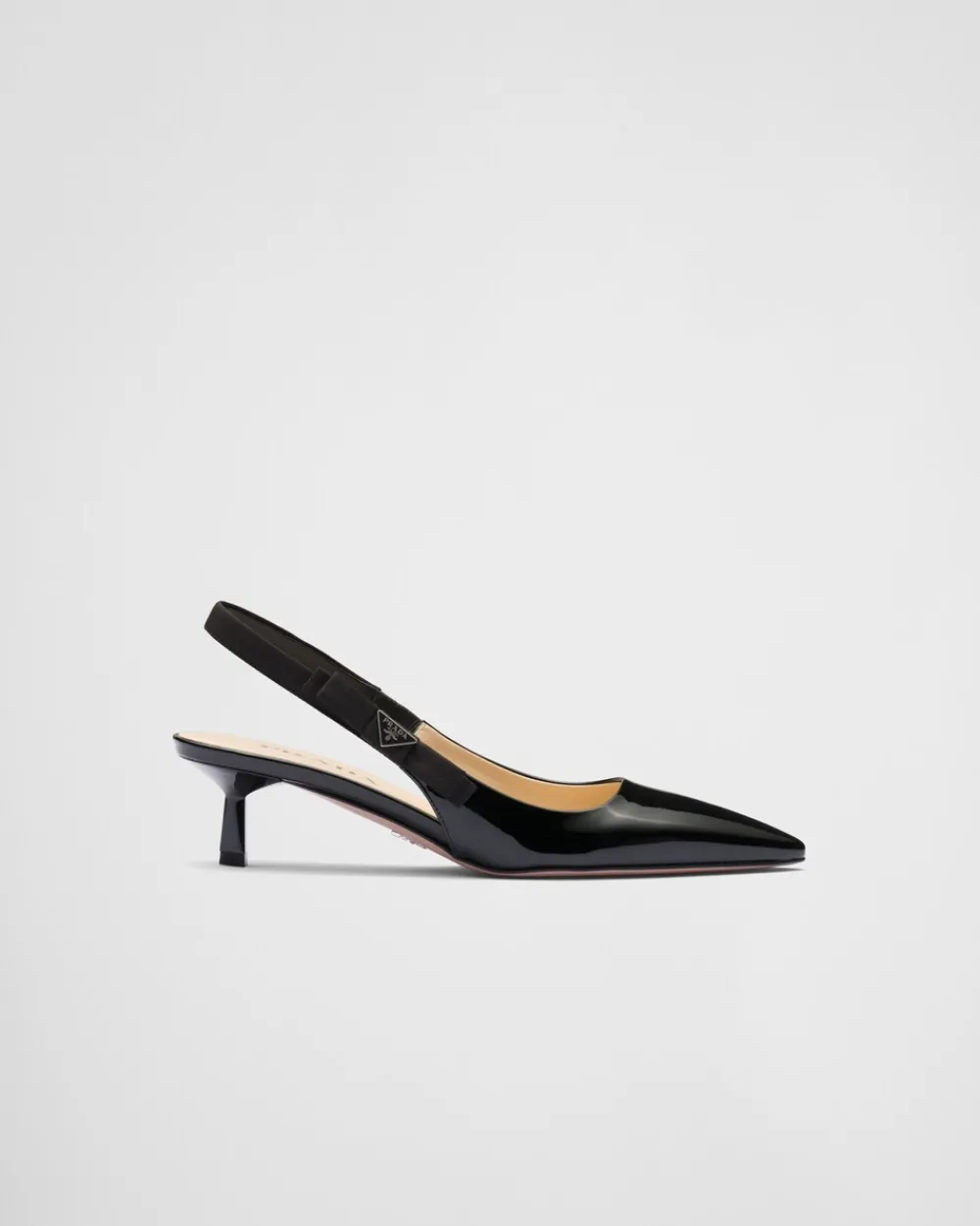 Mujer Prada ZAPATOS DE SALÓN Y BAILARINAS^Zapatos De Salón Destalonados De Charol