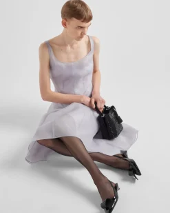 Mujer Prada ZAPATOS DE SALÓN Y BAILARINAS^Zapatos De Salón Destalonados De Charol