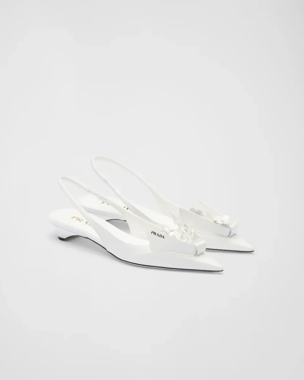 Mujer Prada ZAPATOS DE SALÓN Y BAILARINAS^Zapatos De Salón Destalonados De Piel Cepillada