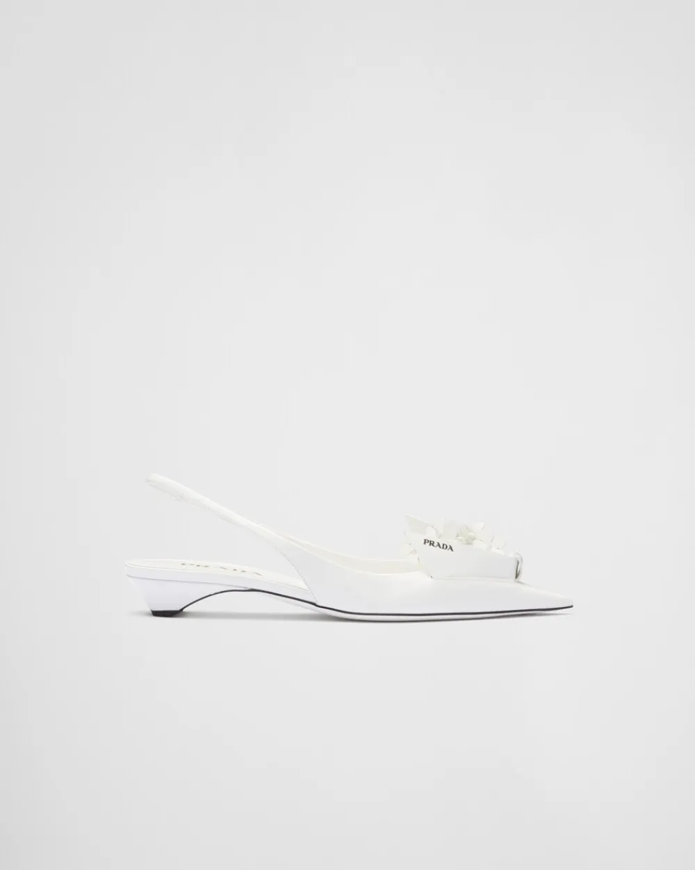 Mujer Prada ZAPATOS DE SALÓN Y BAILARINAS^Zapatos De Salón Destalonados De Piel Cepillada