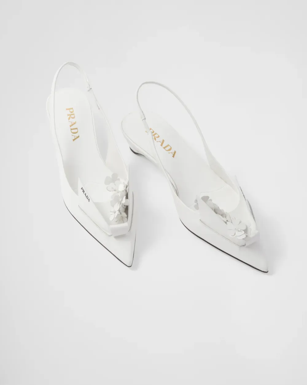 Mujer Prada ZAPATOS DE SALÓN Y BAILARINAS^Zapatos De Salón Destalonados De Piel Cepillada