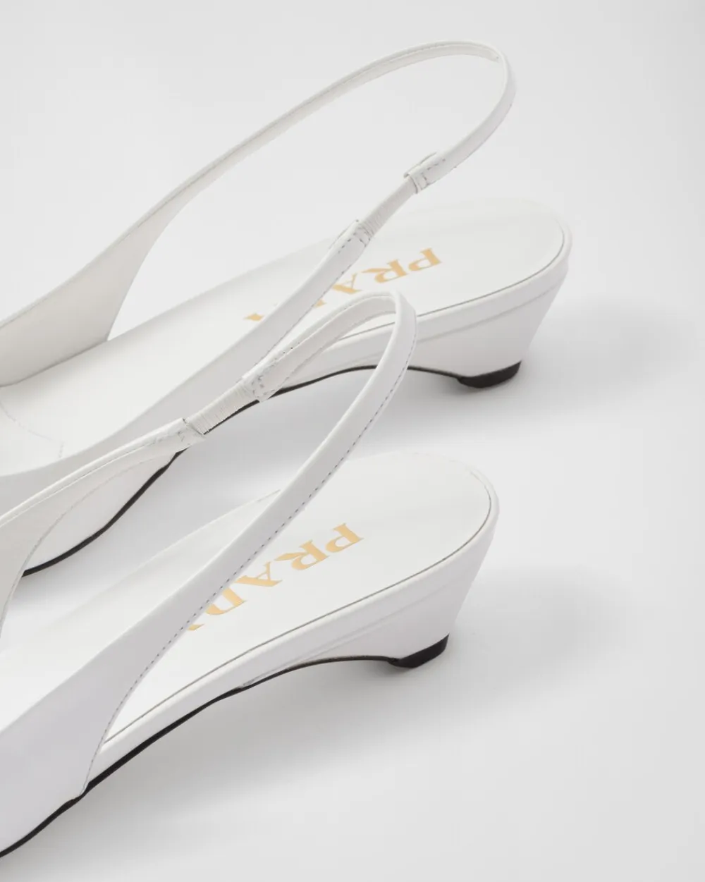 Mujer Prada ZAPATOS DE SALÓN Y BAILARINAS^Zapatos De Salón Destalonados De Piel Cepillada