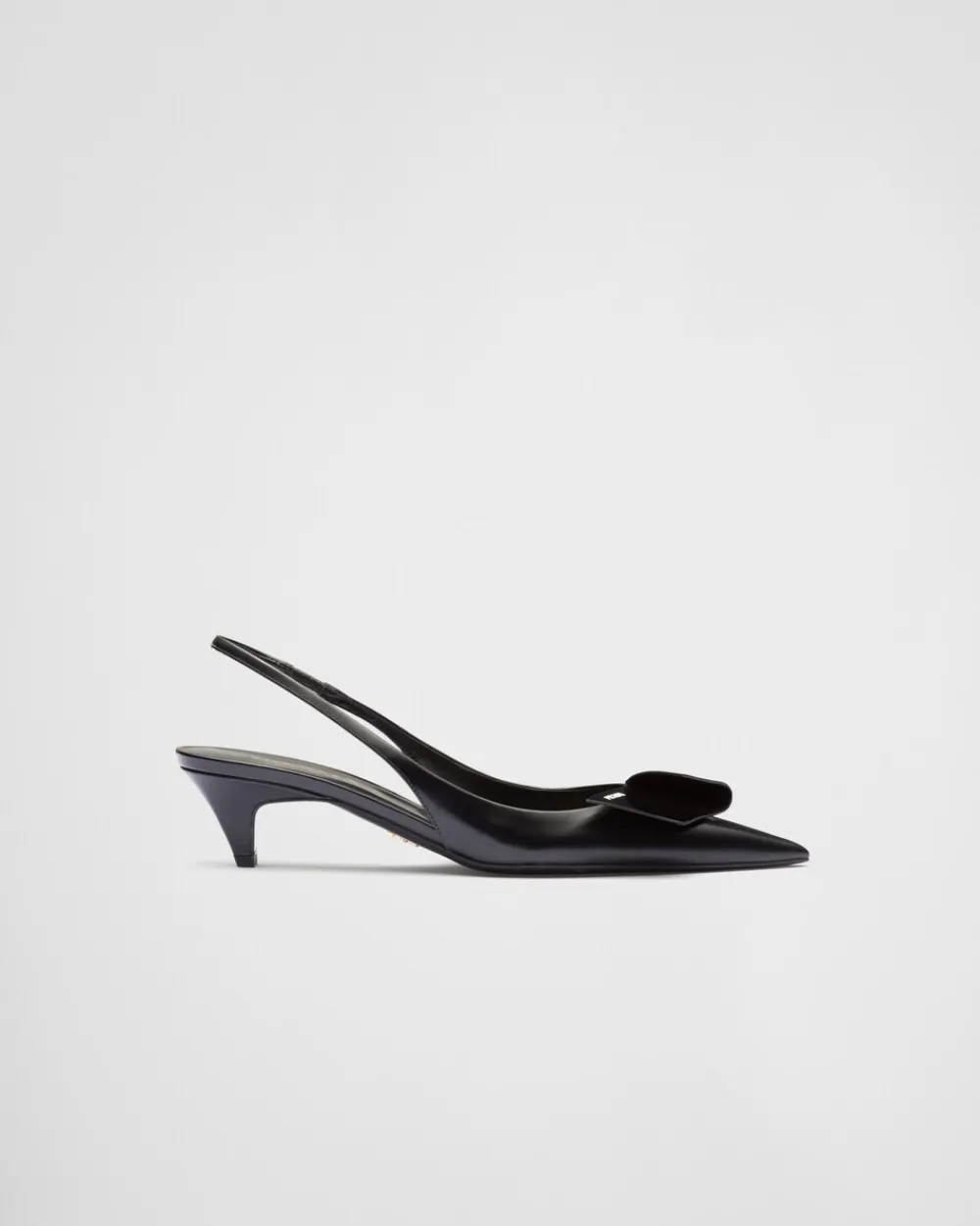 Mujer Prada ZAPATOS DE SALÓN Y BAILARINAS^Zapatos De Salón Destalonados De Piel Cepillada