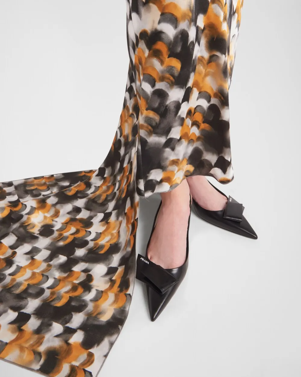 Mujer Prada ZAPATOS DE SALÓN Y BAILARINAS^Zapatos De Salón Destalonados De Piel Cepillada