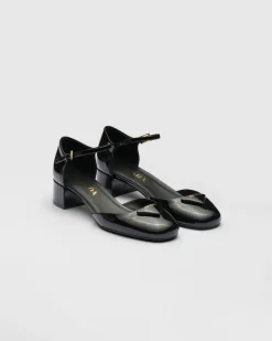 Mujer Prada ZAPATOS DE SALÓN Y BAILARINAS^Zapatos De Salón En Charol