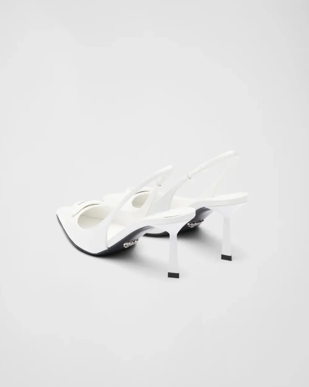 Mujer Prada ZAPATOS DE SALÓN Y BAILARINAS^Zapatos De Salón Slingbacks En Piel Cepillada