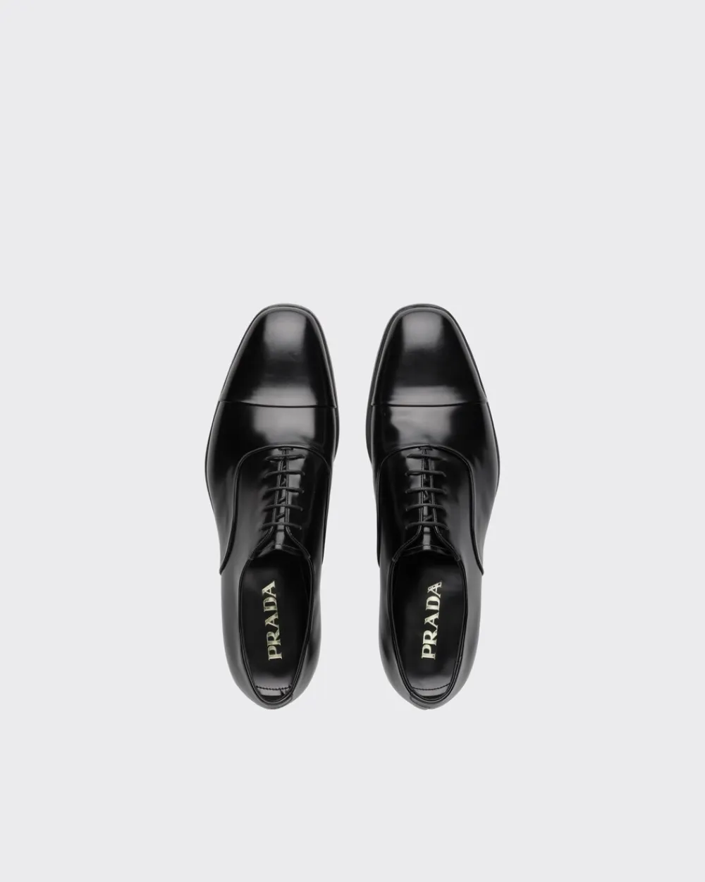 Hombre Prada ZAPATOS CON CORDONES^Zapatos Oxford De Piel Cepillada Con Cordones