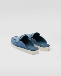 Hombre Prada MOCASINES|SANDALIAS^Zuecos De Ante