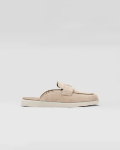 Hombre Prada SANDALIAS|MOCASINES^Zuecos De Ante