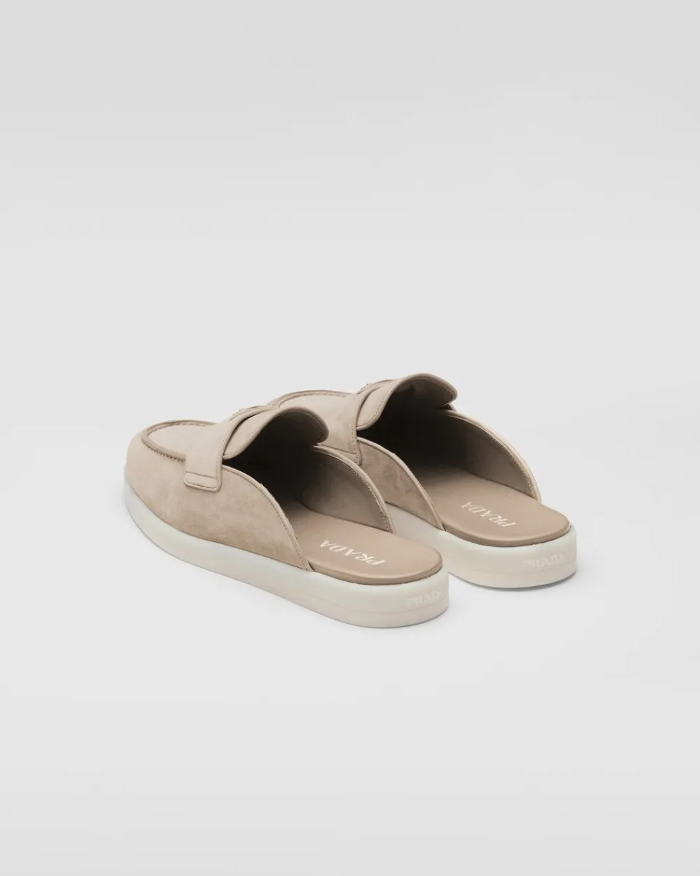 Hombre Prada SANDALIAS|MOCASINES^Zuecos De Ante